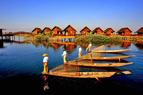 Kham pha canh deo ho Inle voi tour Myanmar tu tuc