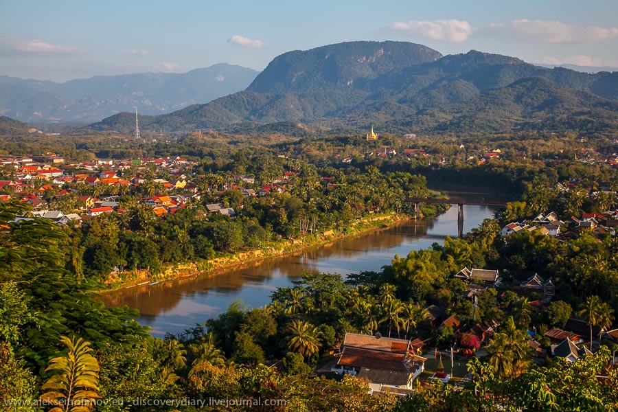 Du lich Lao: Thành Phố di sản Luong Prabang