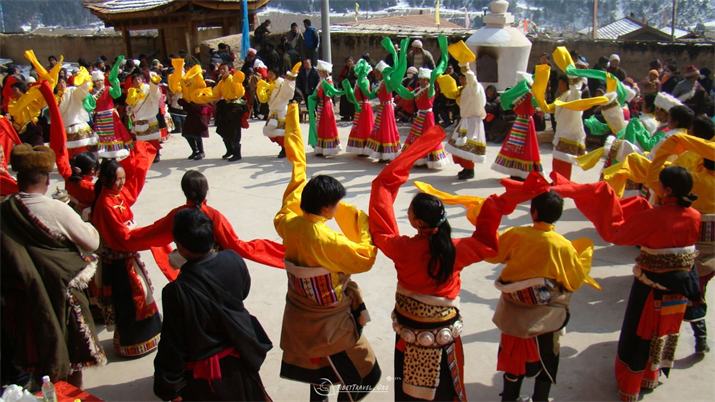 Du lịch Trung Quốc - vui chơi trong ngày tết Losar-Tây Tạng