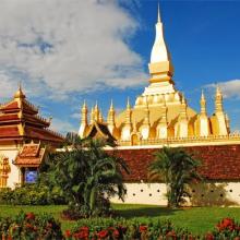 Du lịch Lào-thăm quan các ngôi chùa lớn ở Luang Pha Bang