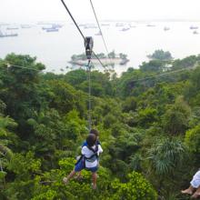 Chinh phục công viên MegaZip với tour du lịch Singapore