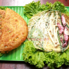 Bánh xèo mực Nha Trang