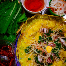 Bánh xèo chảo Nha Trang